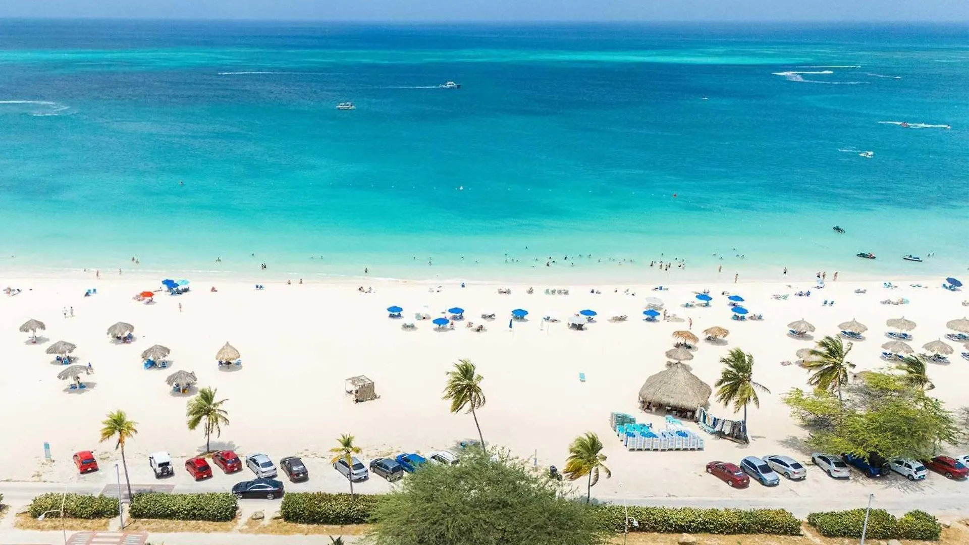 Beachfront Palm Beach Aruba